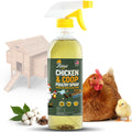 Reliant Pet Chicken & Coop Poultry Spray for Mites, Lice, Ticks, Fleas, and Flies - Safe for Chickens with No Egg Removal Required - Special Promotions for Mother's Day and Father's Day