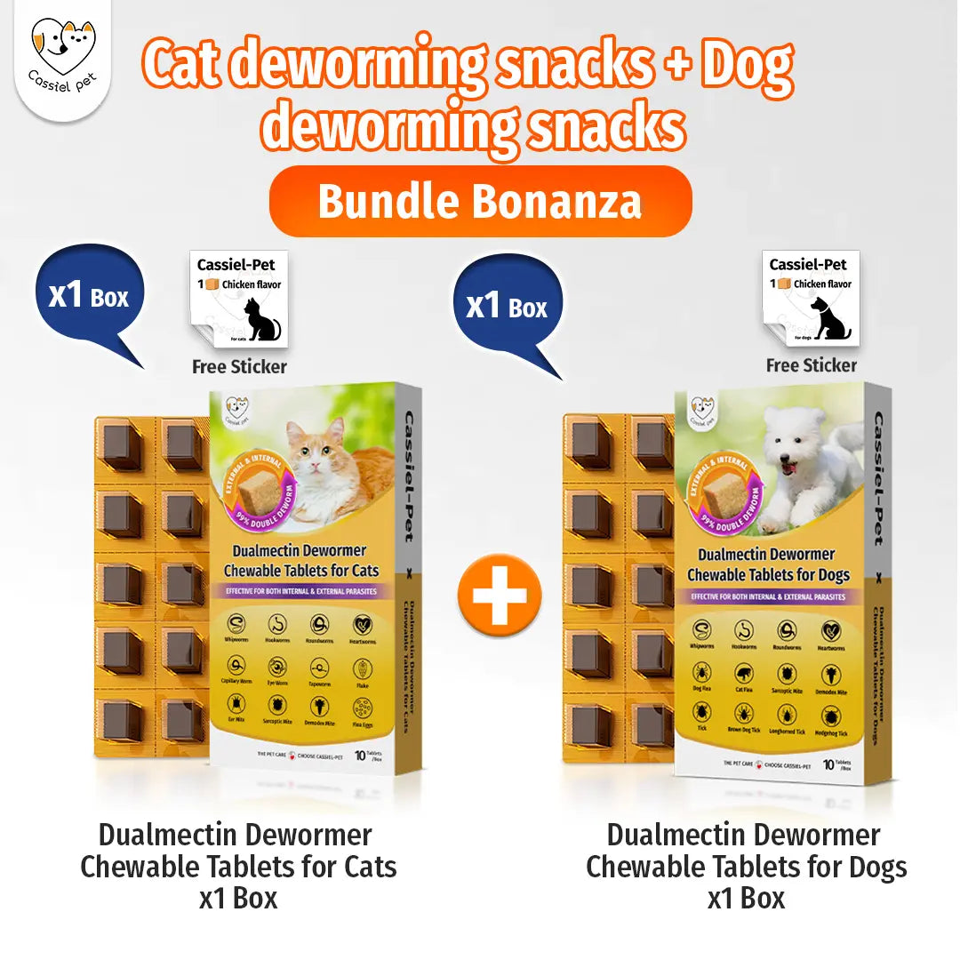 Cassiel Pet Dog Wellness Chews - Natural Herbal Blend for Digestive Support and Skin & Coat Care, Chicken Flavor Soft Treats for Daily Use