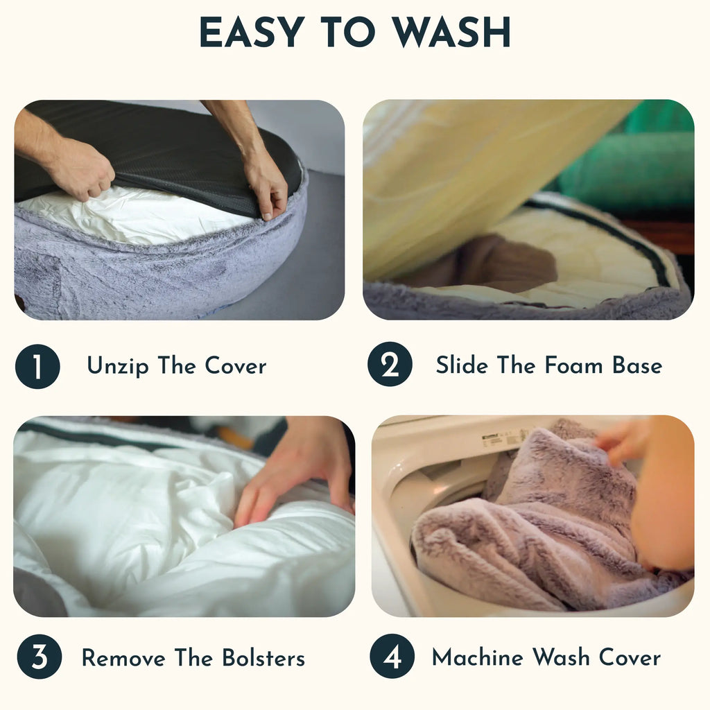 Plufl World'S First HUMAN DOG BED - Premium Adult Sized Bed for Relaxation - as Seen on Shark Tank